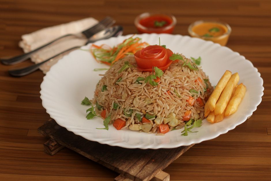 Vegetable Fried Rice for a beginner — food · Recipes