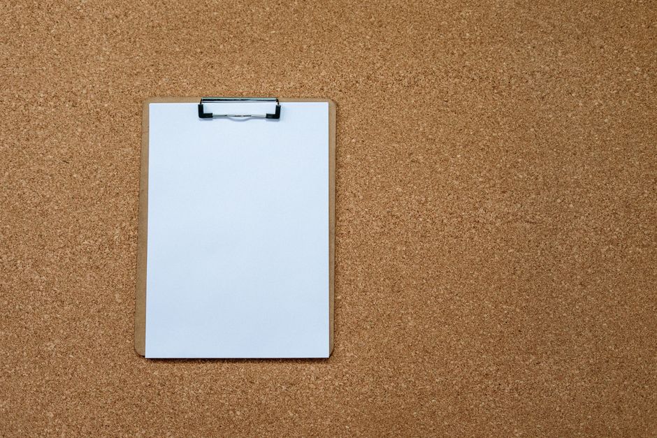Fabric Memo Board in a warm oak palette with a painted finish — home · DIY