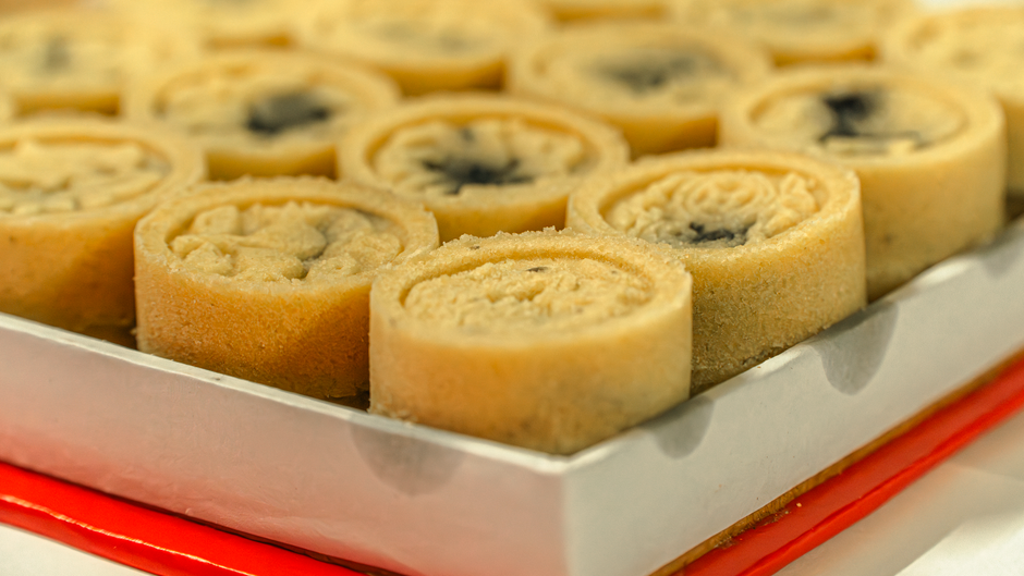 Tahini and Halva Swirl