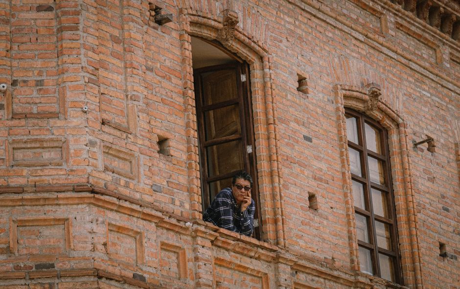 Window-Gazing Pause after a demanding week after a demanding week — wellness · Relaxation