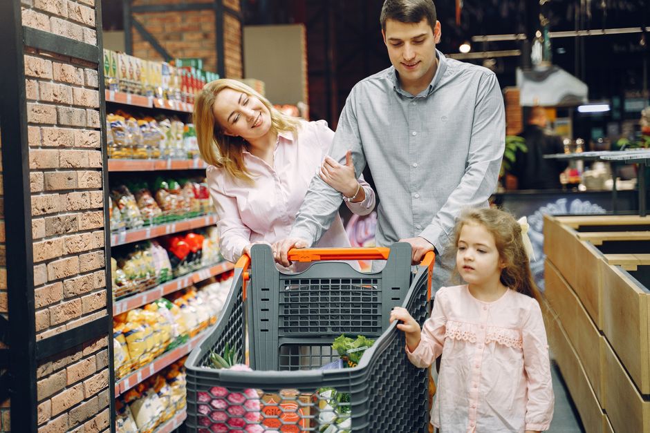 Grocery Rhythm with a friend nearby — lifestyle · Everyday Life