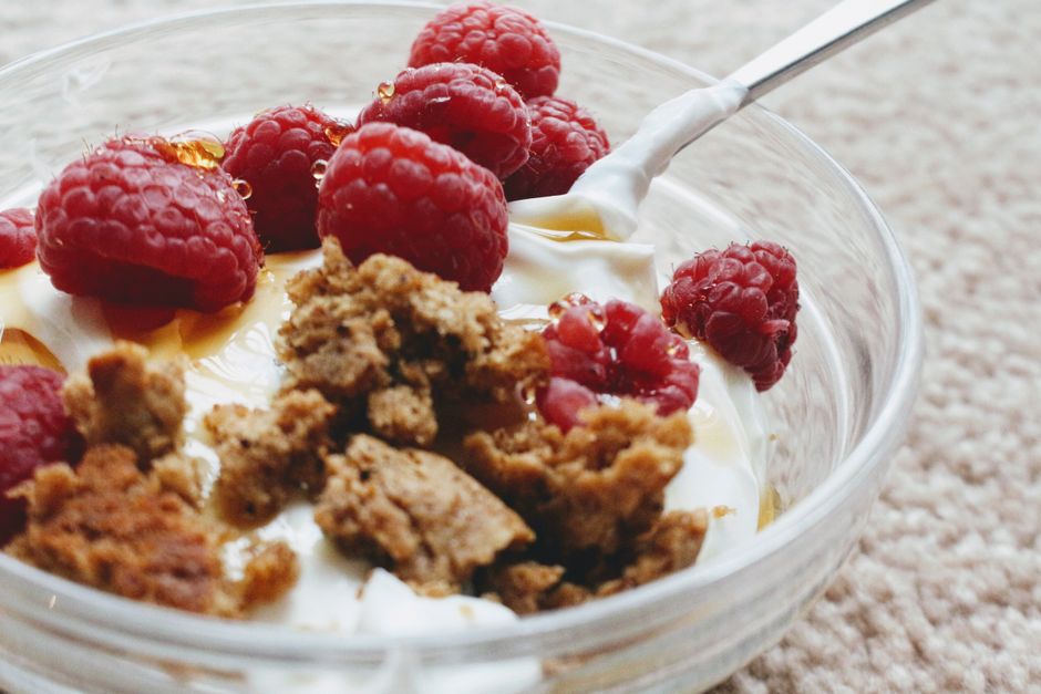 Berry Yogurt Parfait with whipped cottage cheese — food · Breakfast & Brunch
