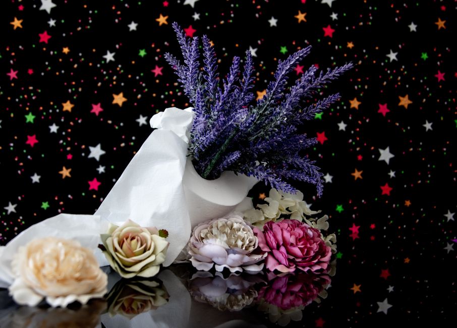 Paper Flower Bouquet with a hand-painted finish — diy-creativity · Crafts