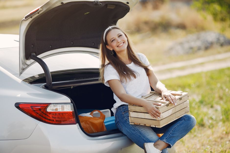 Road-Trip Snack Box at sunrise — travel · Family Travel