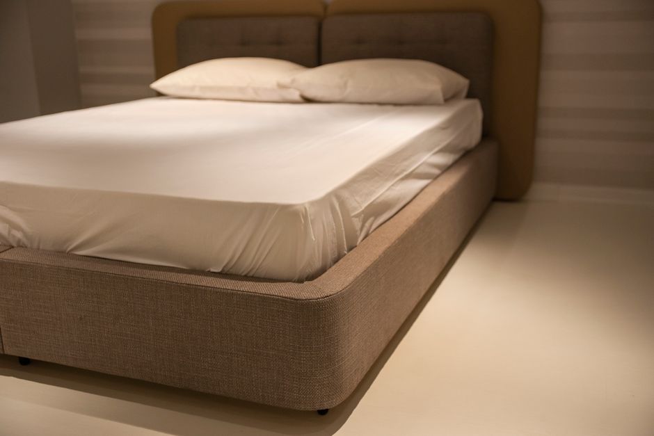 Under-Bed Boxes with a soft curved silhouette — home · Organization