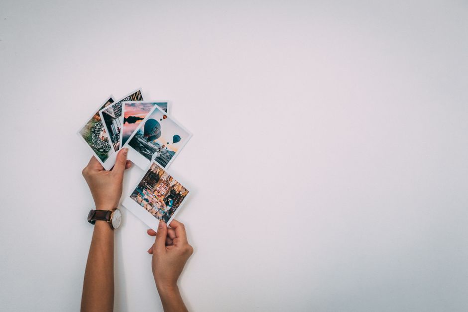 Travel Memory Page — weekly reflection handmade with a bold geometric pattern — diy-creativity · Journaling