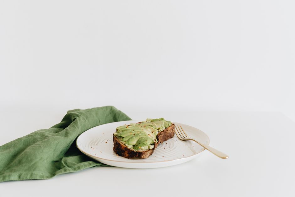 Avocado Breakfast Toast with avocado and herbs — food · Breakfast & Brunch