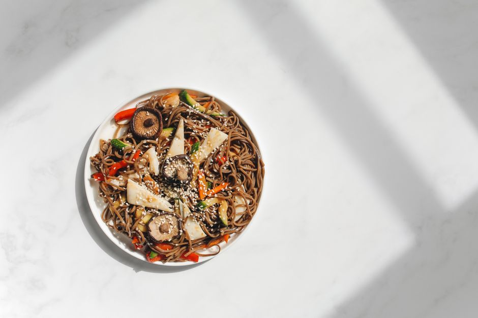 Miso Mushroom Noodles for a pantry-first meal — food · Dinner Ideas