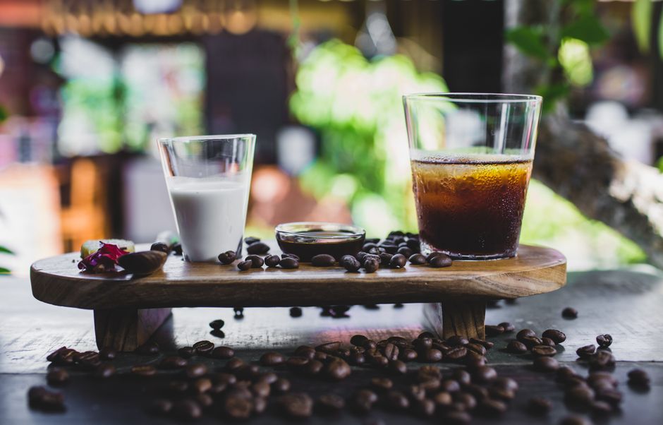 Vanilla Cold Brew for water hot afternoons — food · Drinks