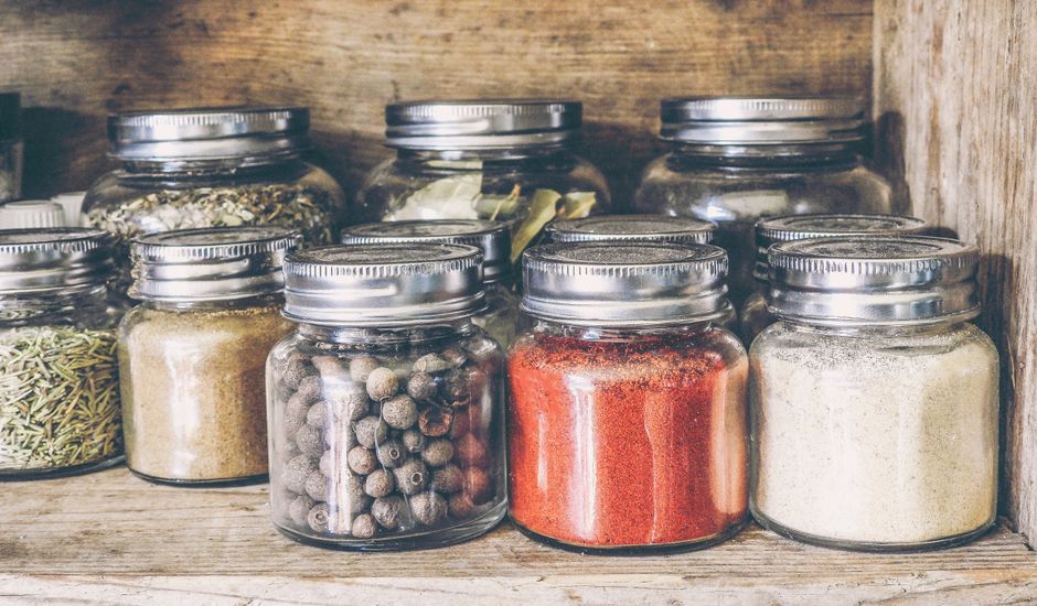 Mason-Jar Storage with a tactile texture — diy-creativity · Upcycling
