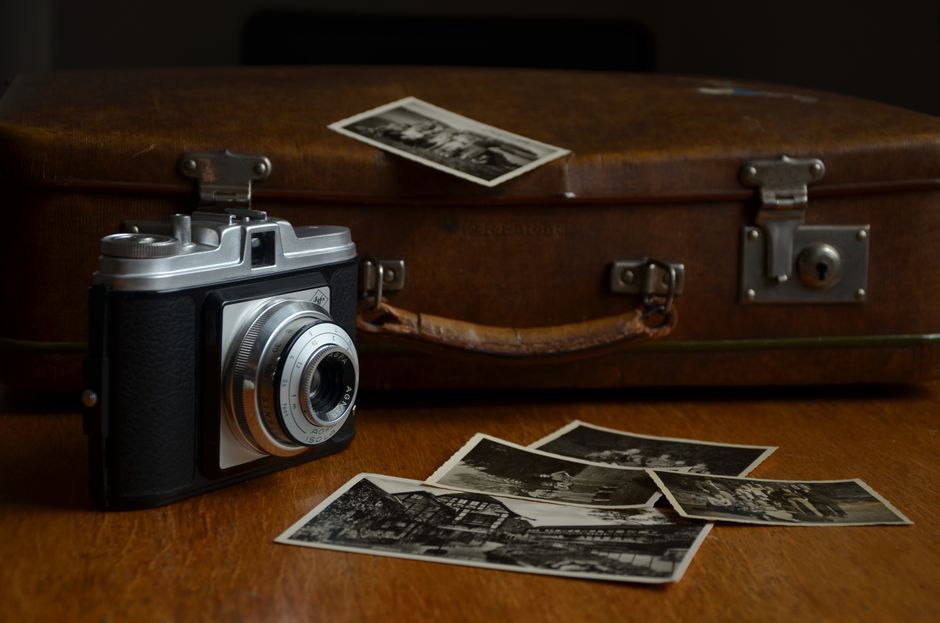 Travel Memory Page with a tactile texture — diy-creativity · Journaling