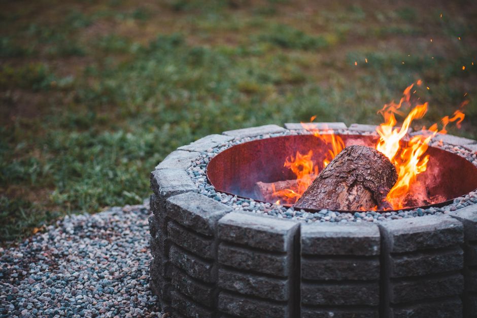 Fire-Pit Zone using one-color repetition — home · Garden & Outdoor