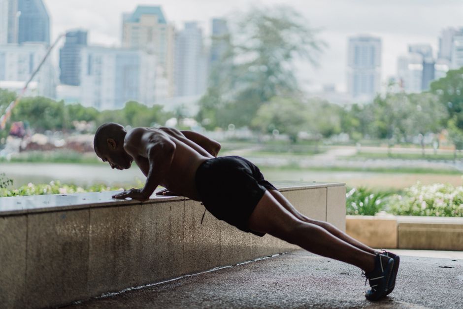 Bodyweight Circuit with a mindful breathing pattern — wellness · Fitness