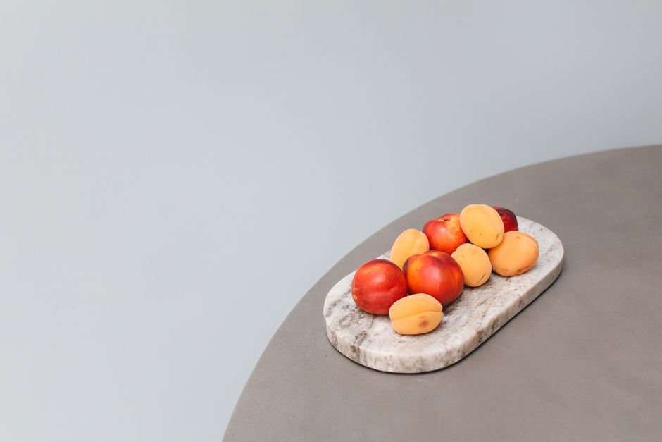 Stone Tray with a space-saving arrangement — home · Bathrooms