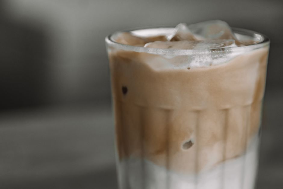 Vanilla Cold Brew with vanilla foam — food · Drinks