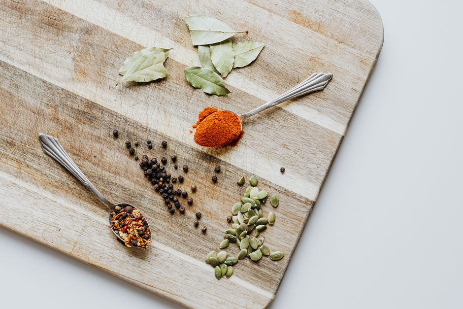 Spiced Pumpkin Seeds with dried fruit — food · Snacks