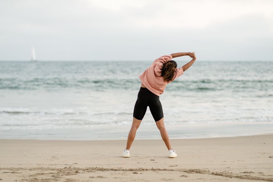 Five-Minute Stretch after a stressful day after a stressful day — wellness · Morning Routines