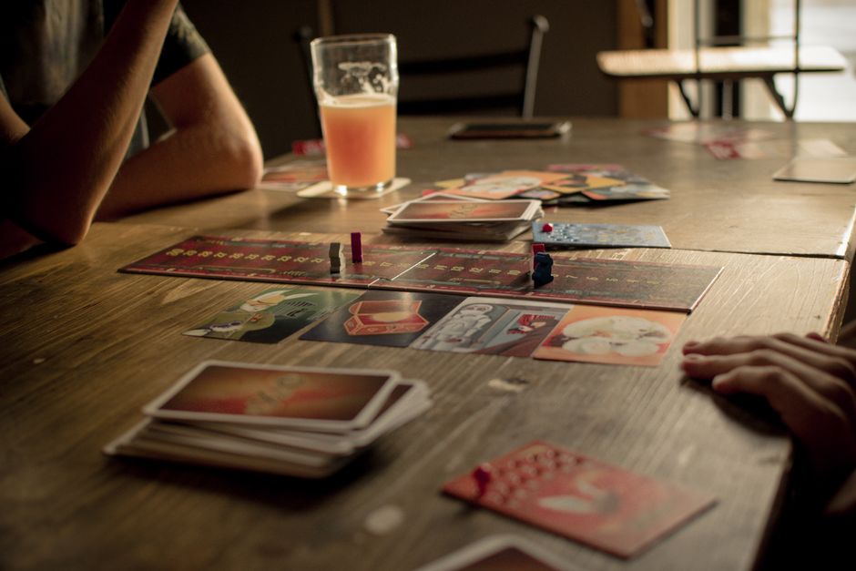 Conversation Card Table with a cozy evening mood — celebrations · Parties