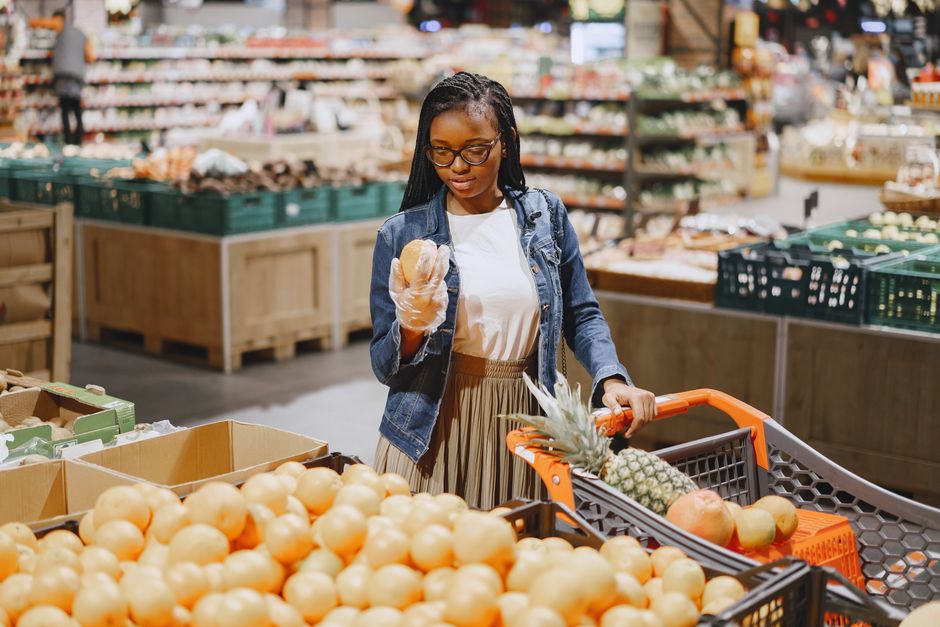 Fresh-Flower Grocery Stop with a short breathing pause — wellness · Feel-Good Activities