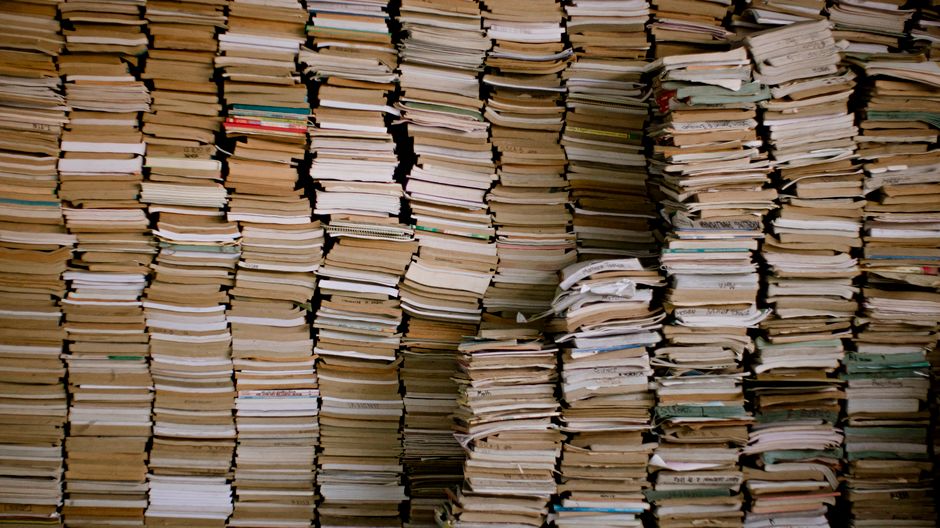 Book Stack with a space-saving arrangement — home · Living Rooms