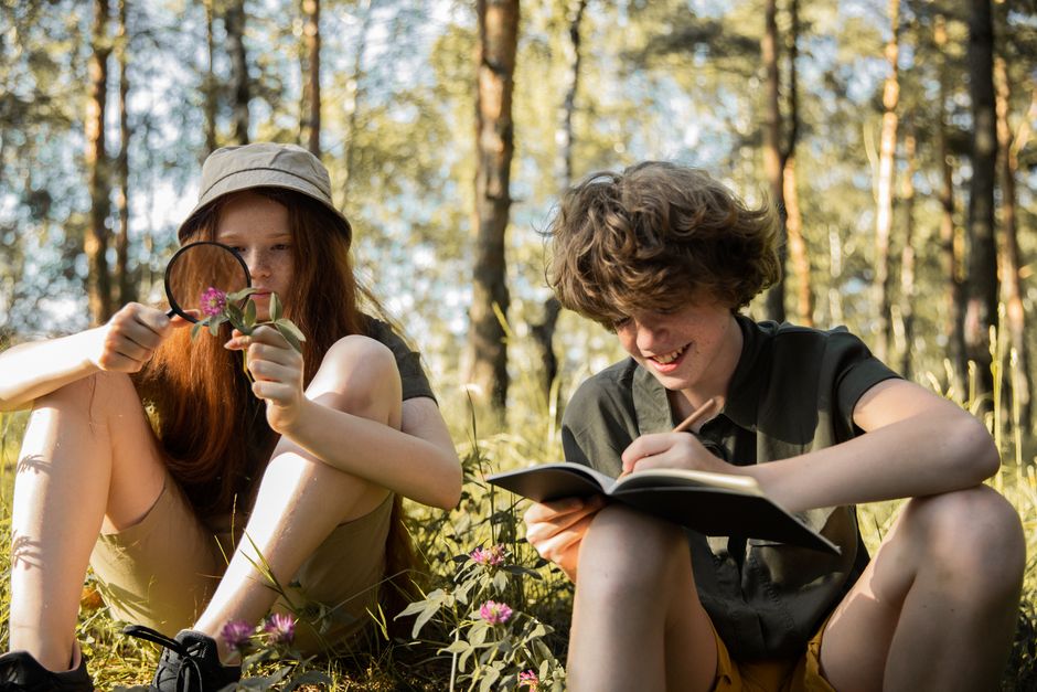 Backyard Nature Hunt with a one-hour limit — entertainment · Family Fun