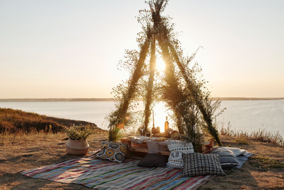 Sunset Picnic for a low-energy day — lifestyle · Social Life