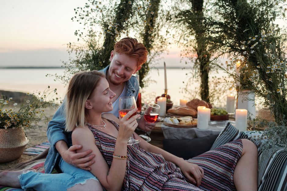 28 Sunset Picnic ideas for filling a blank journal page