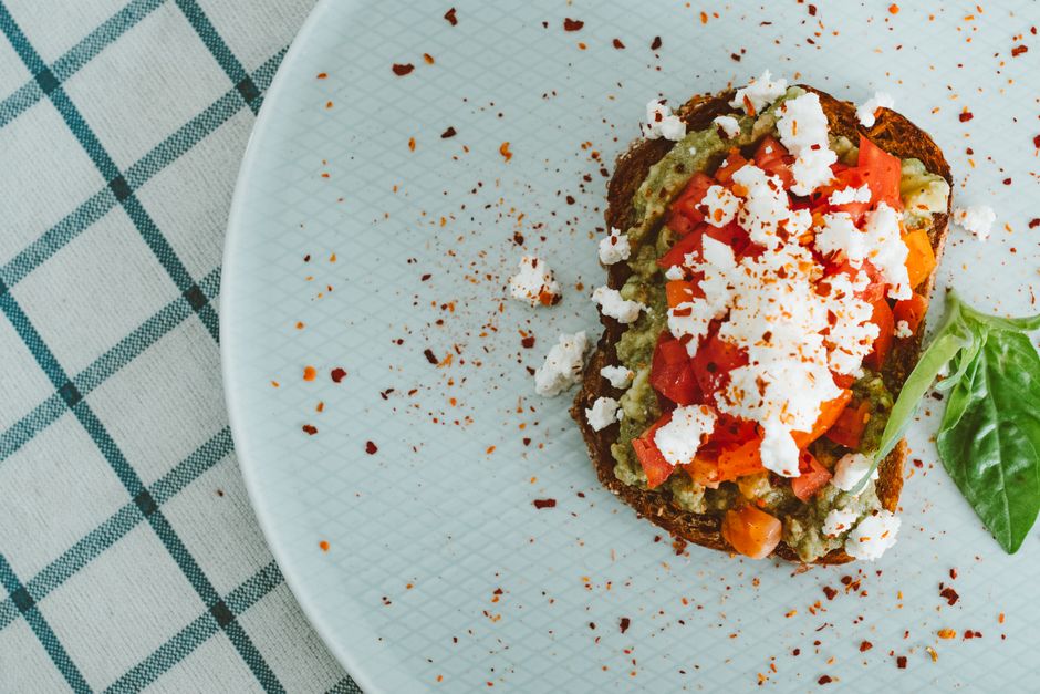 Whipped Feta Dip with everything seasoning — food · Snacks