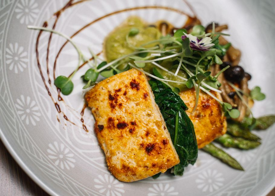 Sesame Ginger Tofu with smoky paprika — food · Dinner Ideas