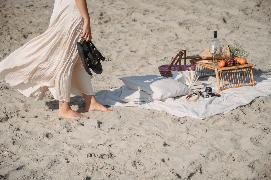 Beach Picnic for a low-stress road day — travel · Beach Vacations
