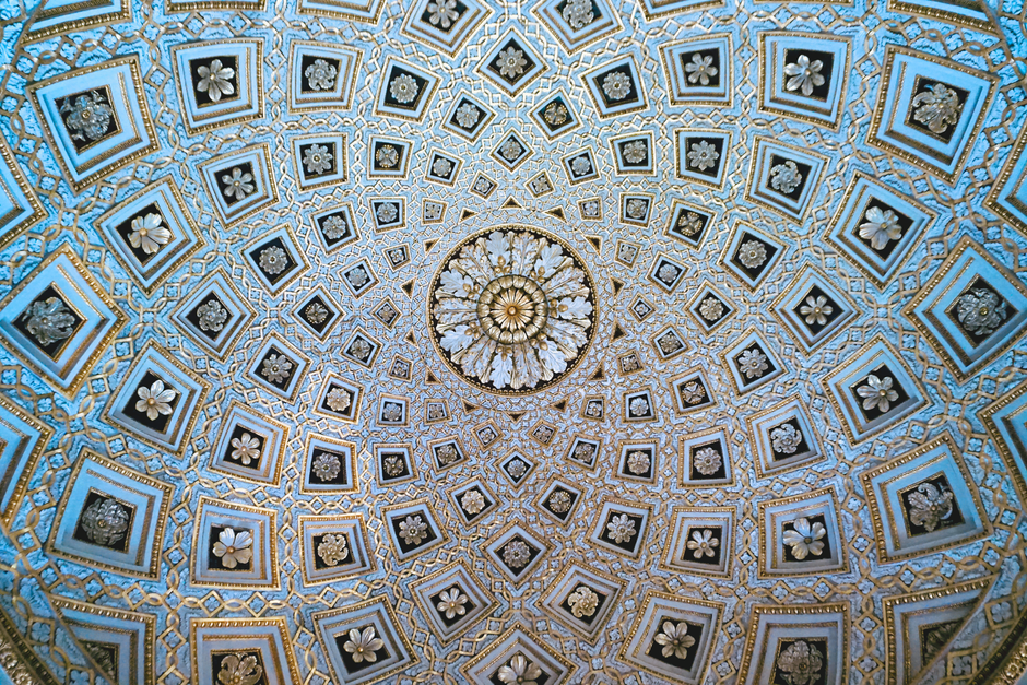 Statement Ceiling with a useful styling trick — home · Interior Design