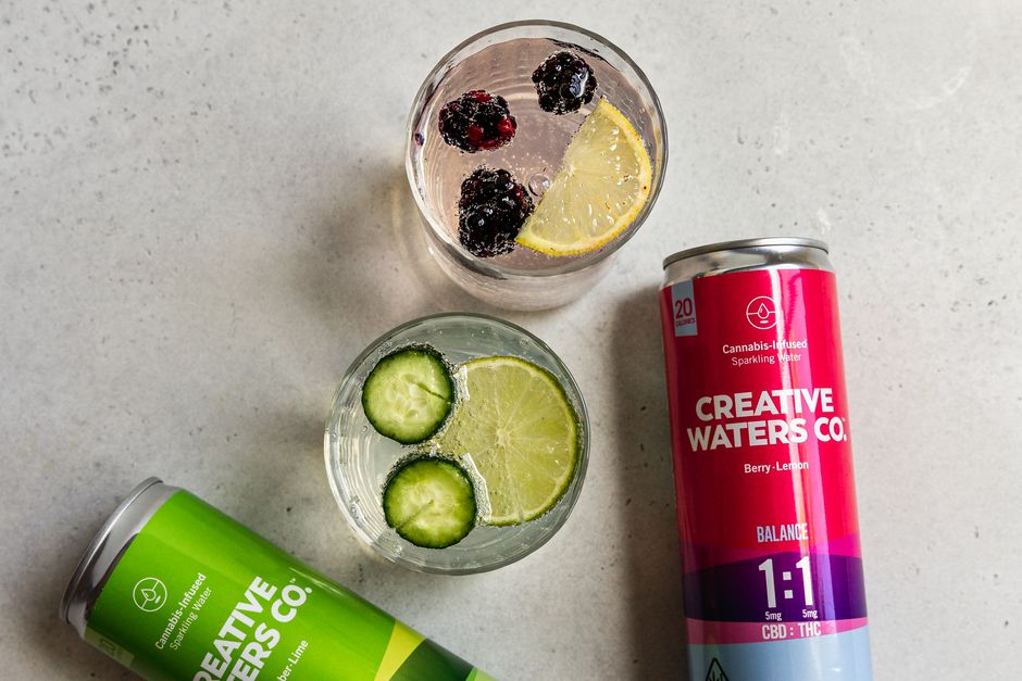 Cucumber Mint Water for a party beverage station — food · Drinks