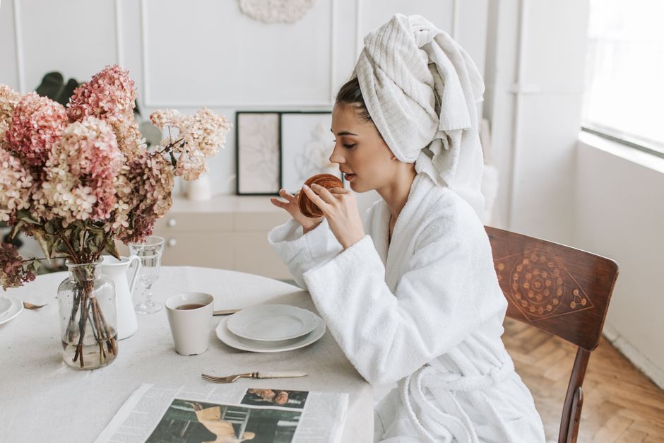Simple Breakfast Ritual with a calming tea ritual — wellness · Morning Routines