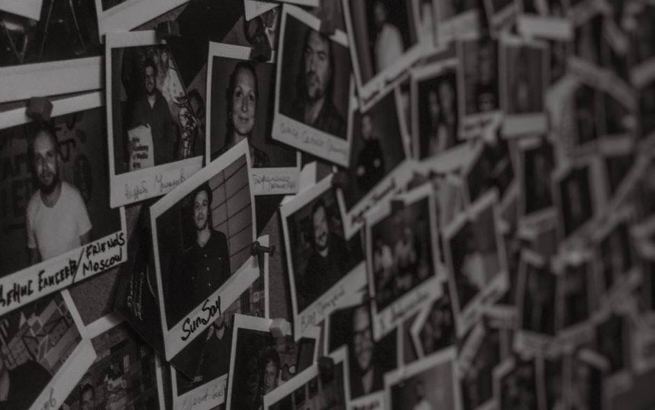 Memory-Photo Wall for a daytime celebration — celebrations · Birthdays