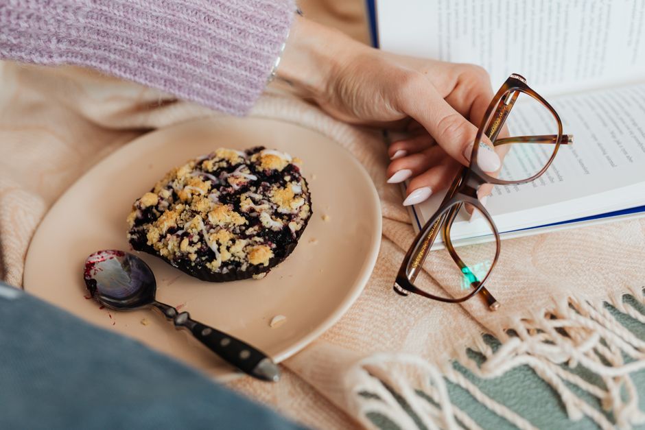 Blueberry Crisp for bakery style weekends — food · Desserts