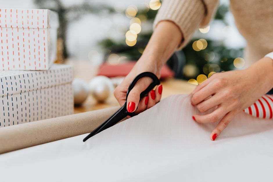 Gift-Wrapping Station around a dessert-first menu — celebrations · Christmas