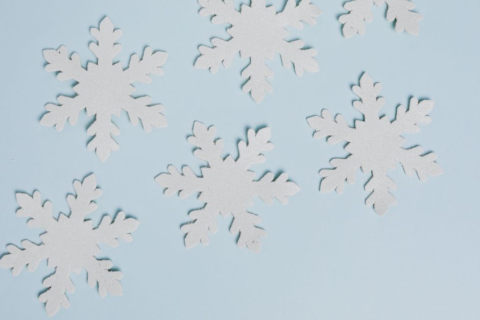 Paper Snowflake Window around a quiet morning celebration — celebrations · Christmas