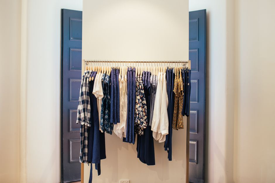 Closet Dividers with coordinated hardware — home · Organization