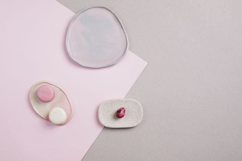 Clay Trinket Dish using fabric scraps — diy-creativity · Crafts