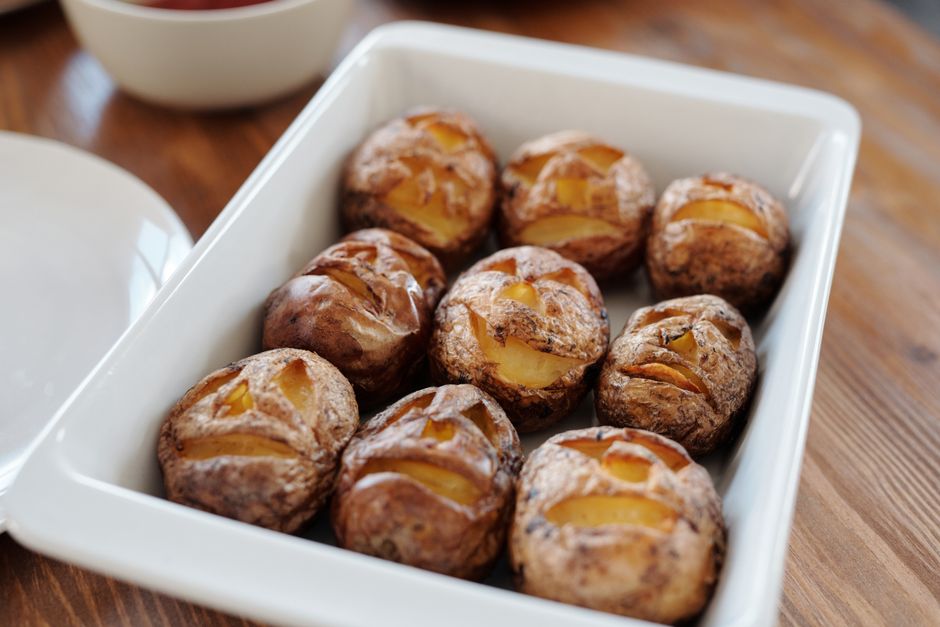 Baked Potato Bar for your own spread — food · Food & Hosting