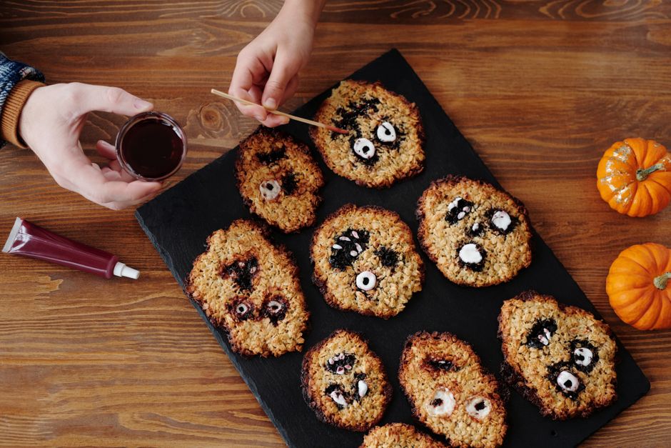 Spooky Snack Board with a guest-participation moment — celebrations · Halloween
