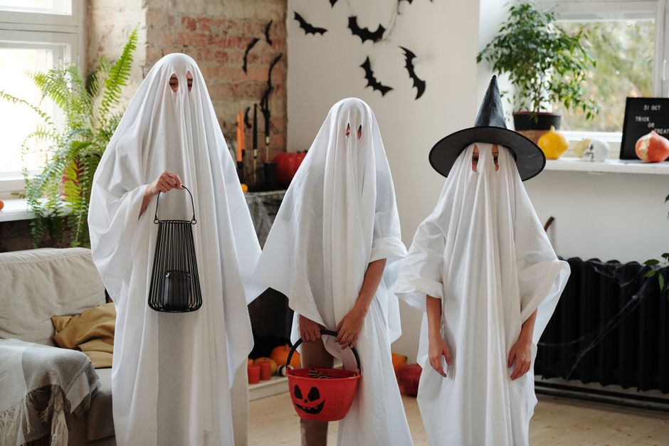 Ghost Garland around a meaningful toast — celebrations · Halloween