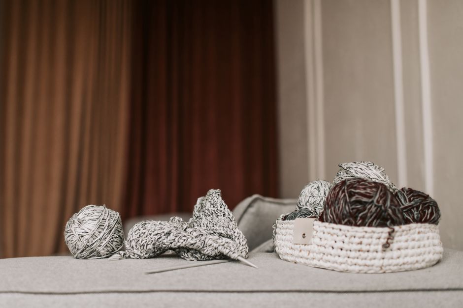 Fabric Basket using pressed botanicals — diy-creativity · Sewing