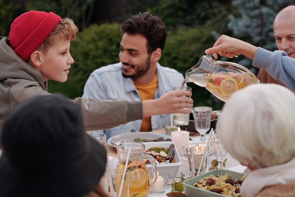 Outdoor Lunch after a stressful day after a stressful day — wellness · Healthy Lifestyle