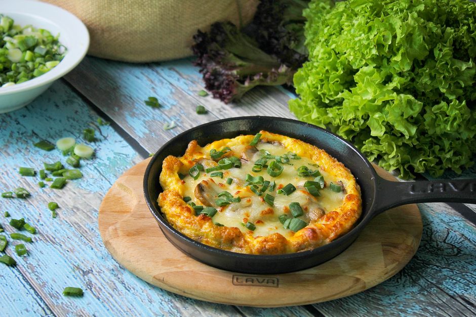 Spinach Feta Frittata for combinations midday meals — food · Breakfast & Brunch