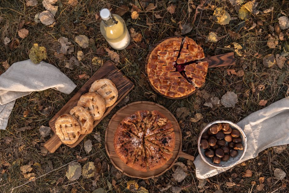 Pie Tasting Board around a family tradition — celebrations · Thanksgiving