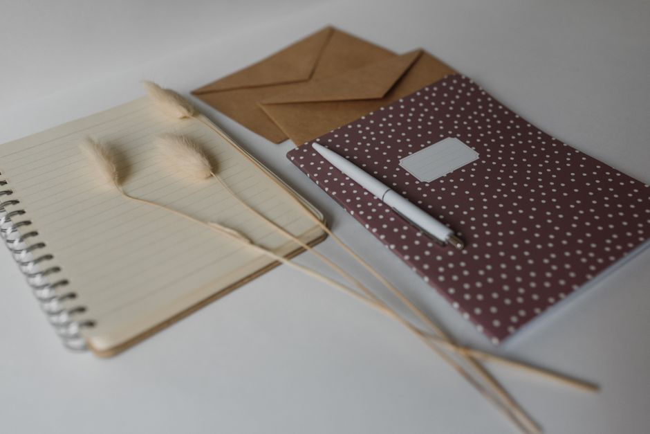 Handmade Notebook with a personalized monogram — diy-creativity · Creative Projects
