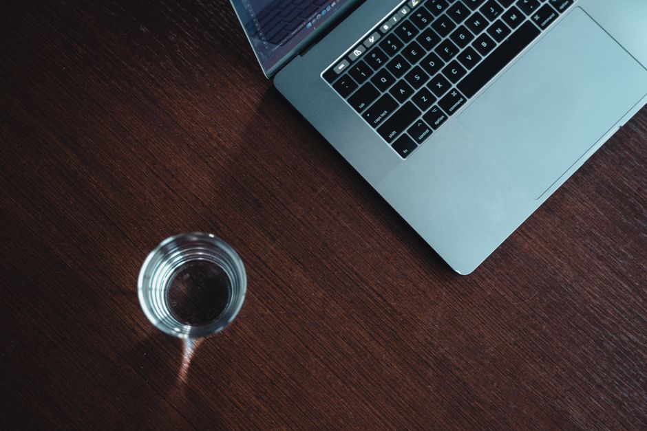 Water-And-Fruit Setup during a digital detox — wellness · Morning Routines