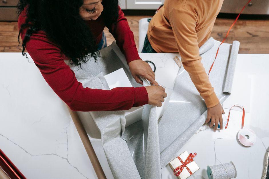 Gift-Wrapping Station for a celebration that feels relaxed — celebrations · Christmas
