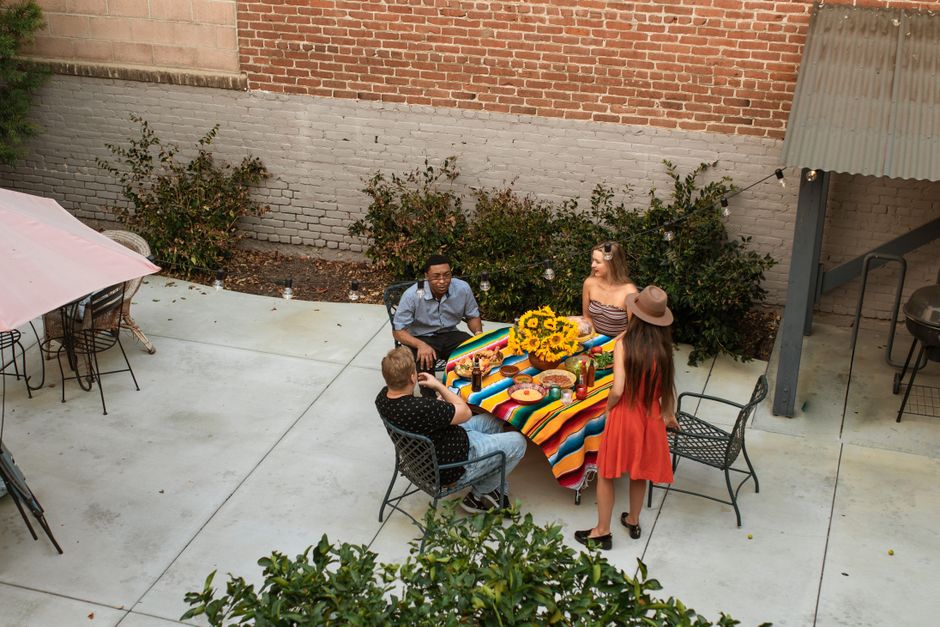 Backyard Brunch with a cozy evening mood — celebrations · Birthdays